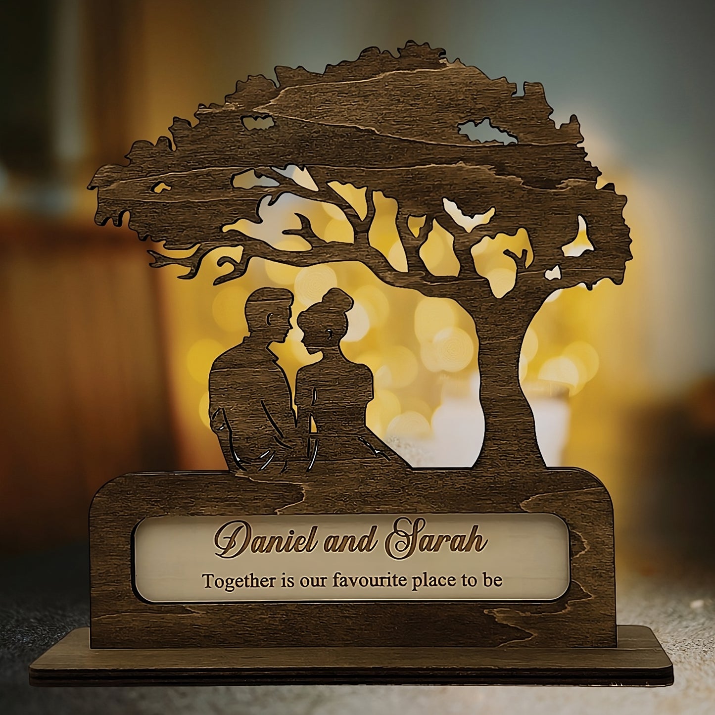 Cute Couple Under Tree