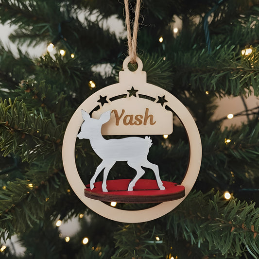 3D Deer Ornament
