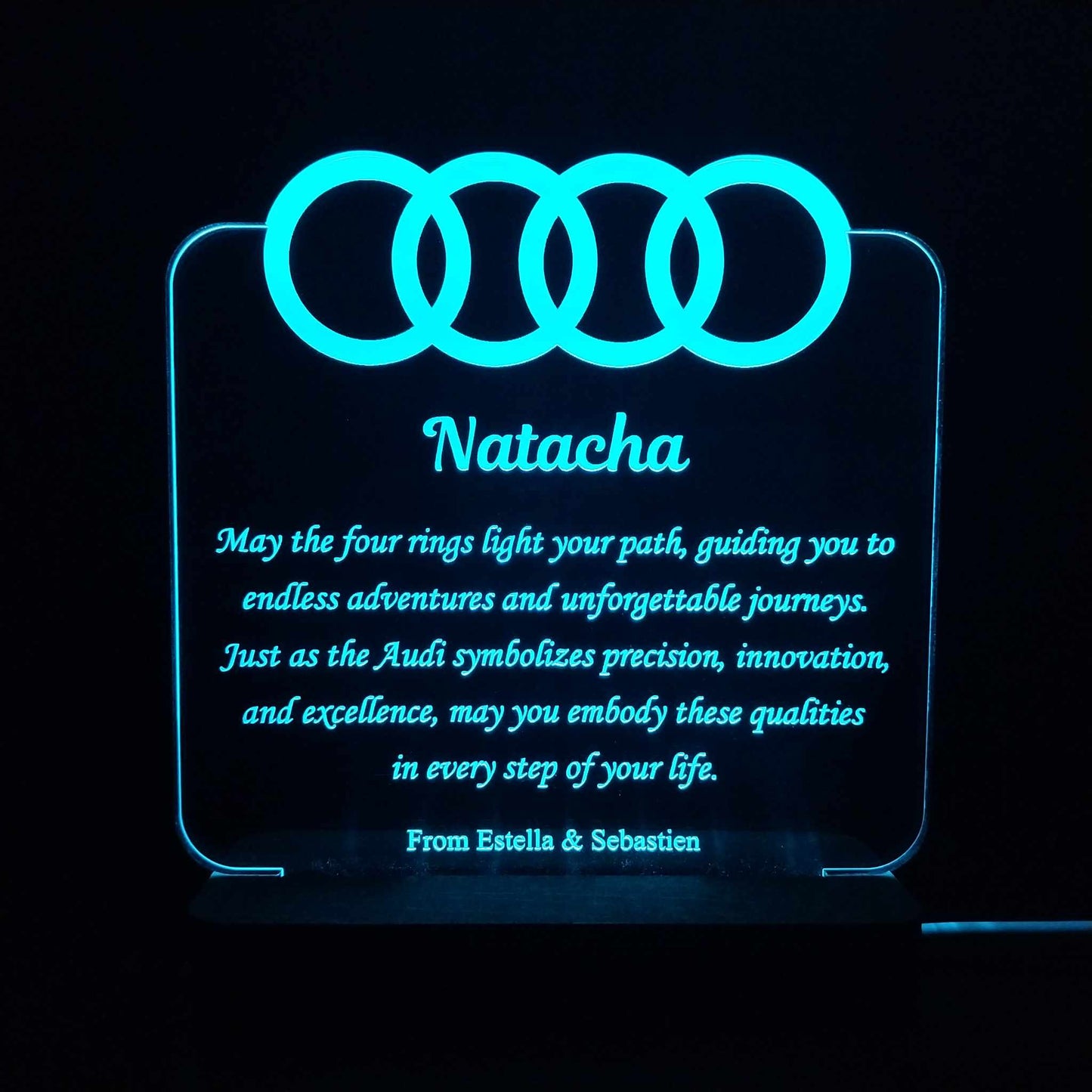 Car Logo Lamp - Audi