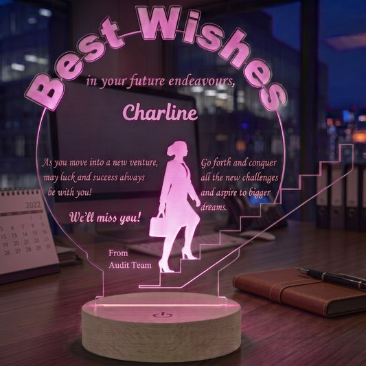 Best Wishes - Farewell Lamp