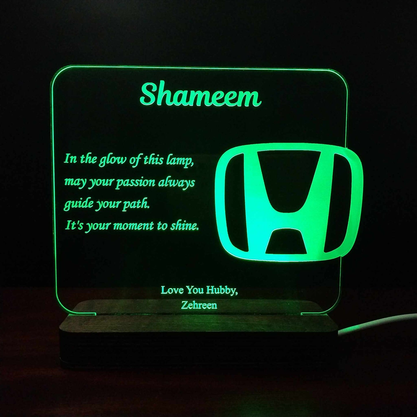 Car Logo Lamp - Honda