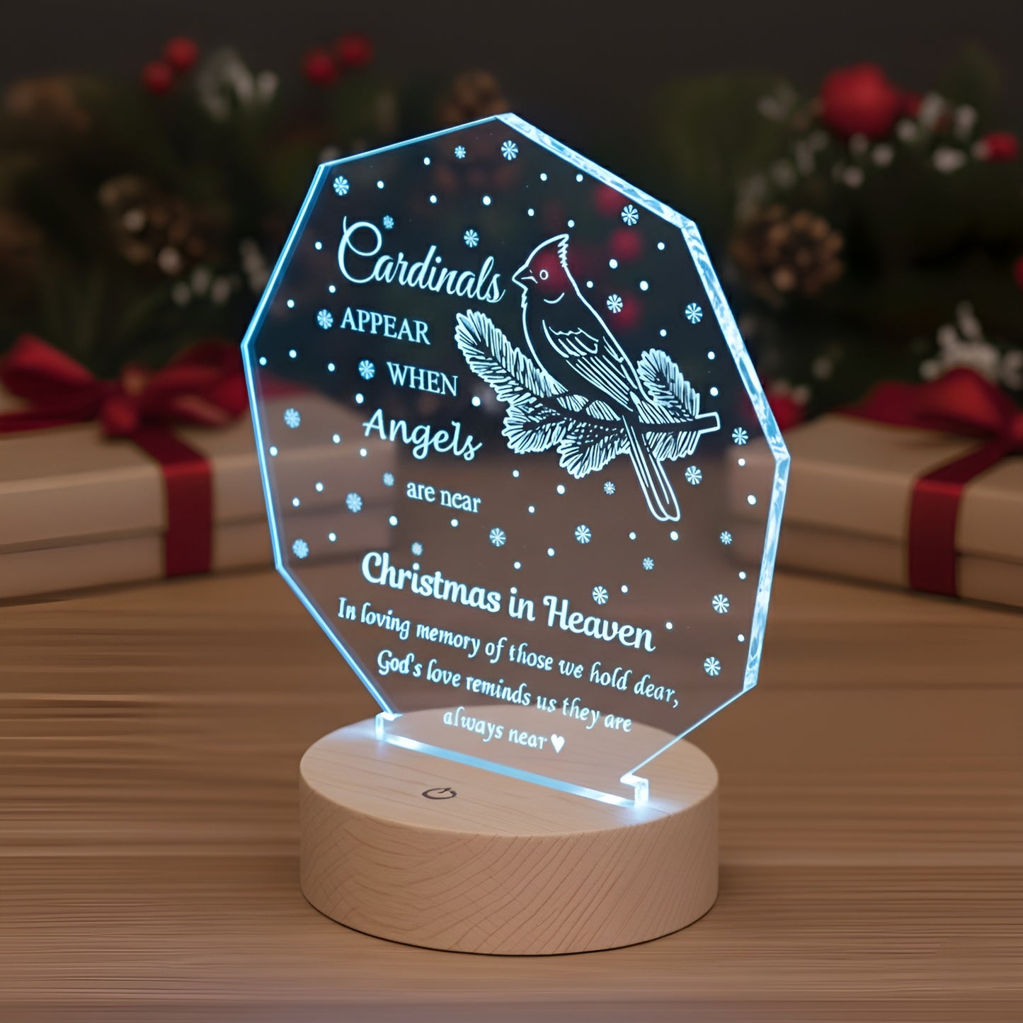 Cardinal Memorial Lamp