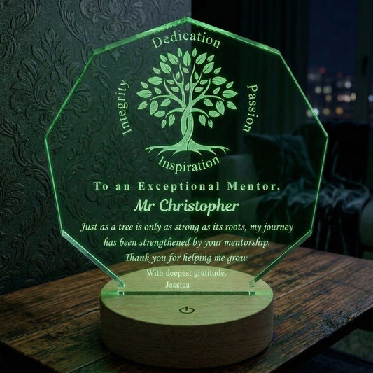 Mentor Appreciation Lamp