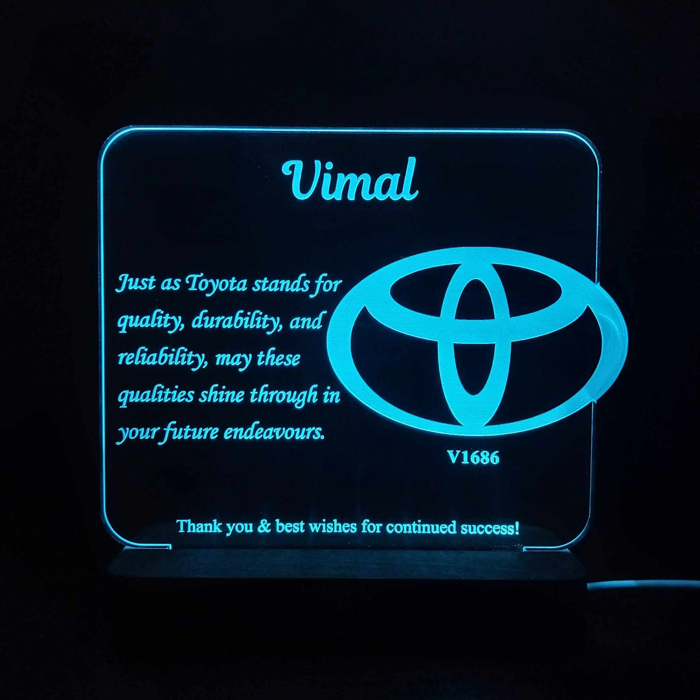 Car Logo Lamp - Toyota