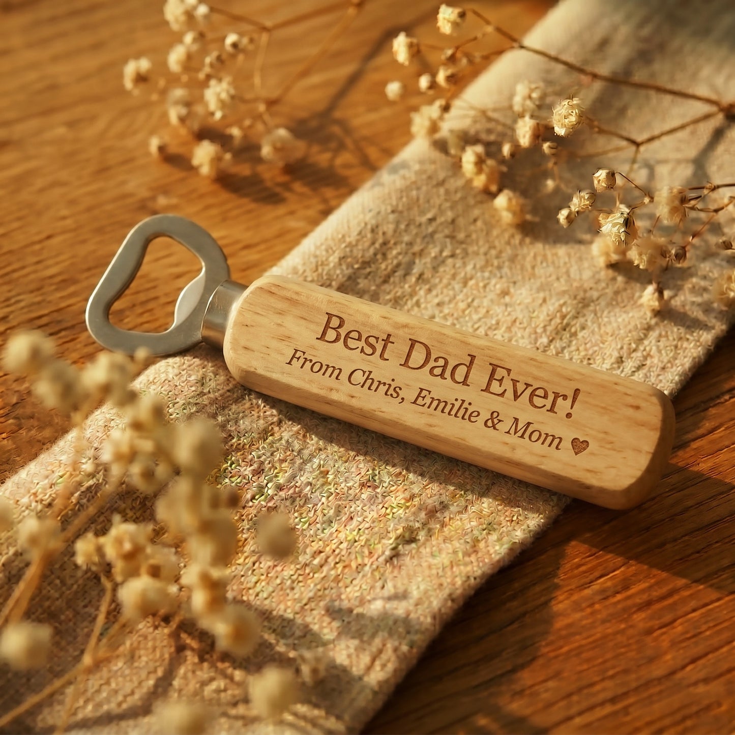 Personalised Wooden Bottle Opener