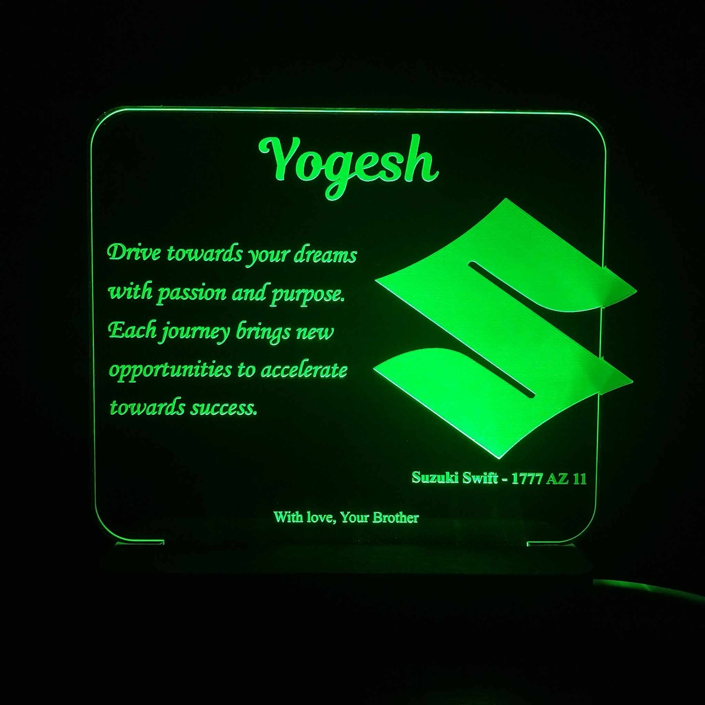 Car Logo Lamp - Suzuki